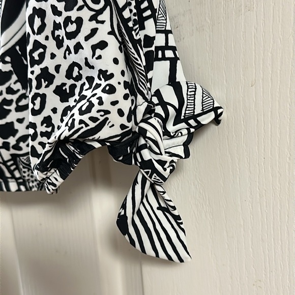 NWT MAXINE of HOLLYWOOD Bandeau Blouson Tankini and Swim Short Set Sz 14 - Picture 12 of 12